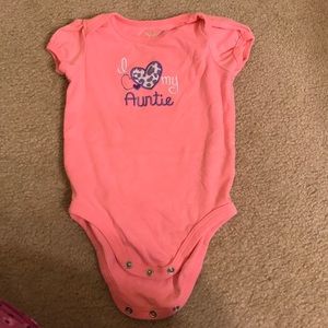 Aunt Baby Girl Onesie